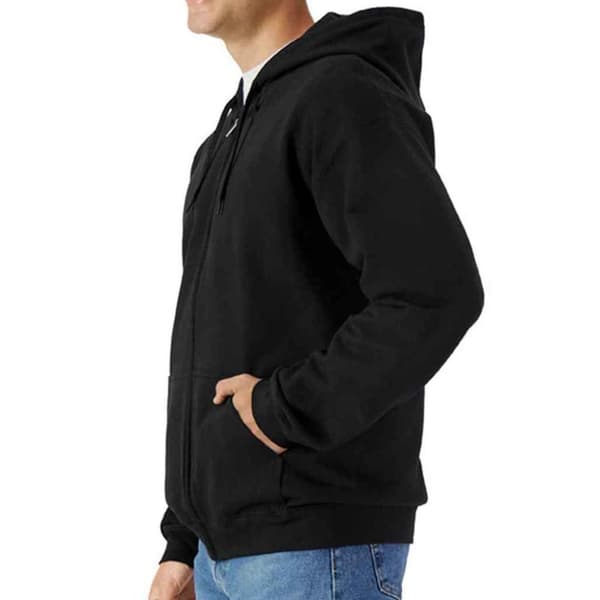 Gildan Mens Softstyle Midweight Hoodie med full dragkedja