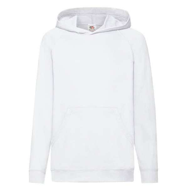 Fruit of the Loom Unisex vuxen lättvikts sweatshirt med huva