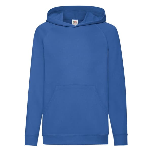 Fruit of the Loom Unisex vuxen lättvikts sweatshirt med huva