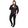 Miniatyrbilde 3 av 4: Duke Mens D555 Patrick Text Kingsize Full Zip Hoodie