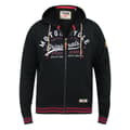 Miniatyrbilde 1 av 4: Duke Mens D555 Patrick Text Kingsize Full Zip Hoodie