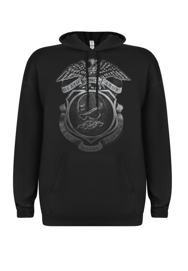 Five Finger Death Punch EnForcer Hoodie Svart Large