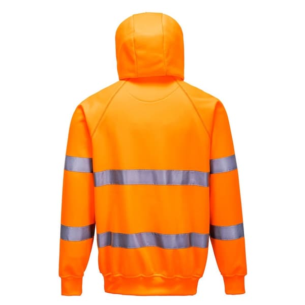 Portwest Unisex Adult Hi-Vis Safety Hoodie