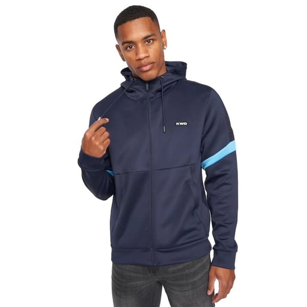 Kings Will Dream Mens Kadar Full Zip Hoodie Navy S