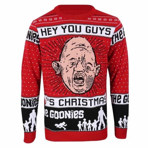 Goonies Unisex Adult Hey You Guys Knitted Jumper