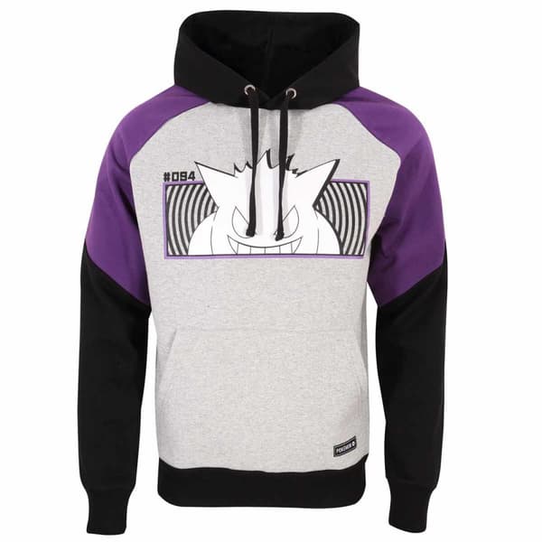 Pokemon Unisex Adult Gengar Shadow Hoodie