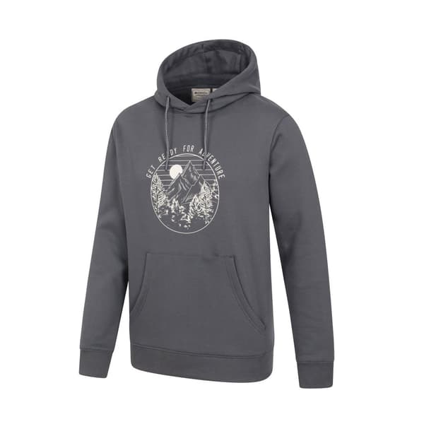 Mountain Warehouse Mens Get Ready For Adventure Hoodie