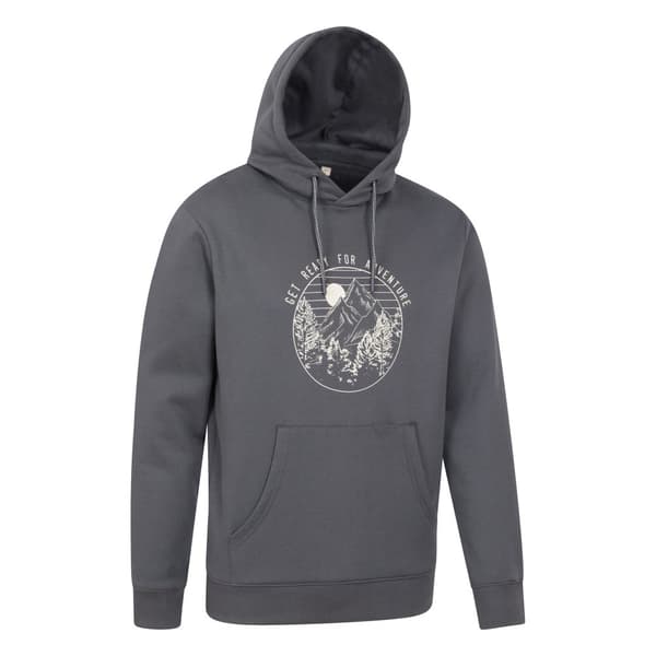 Mountain Warehouse Mens Get Ready For Adventure Hoodie