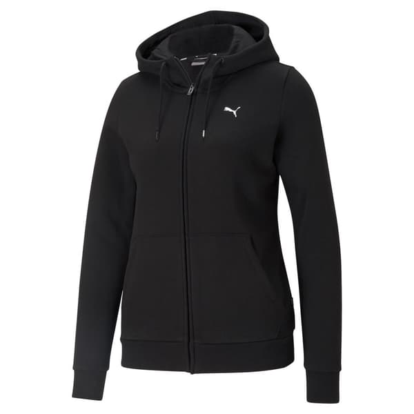 Puma Womens/Ladies Logo Full Zip Hoodie