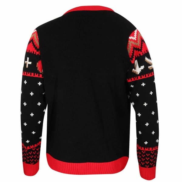Street Fighter Unisex Adult Ryu Knitted Jumper