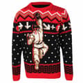 Miniatyrbillede 1 af 2: Street Fighter Unisex Adult Ryu Knitted Jumper