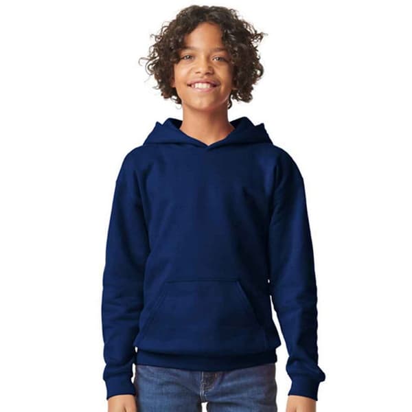 Gildan Childrens/Kids Softstyle Plain Midweight Hoodie
