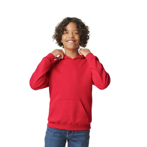 Gildan Childrens/Kids Softstyle Plain Midweight Hoodie