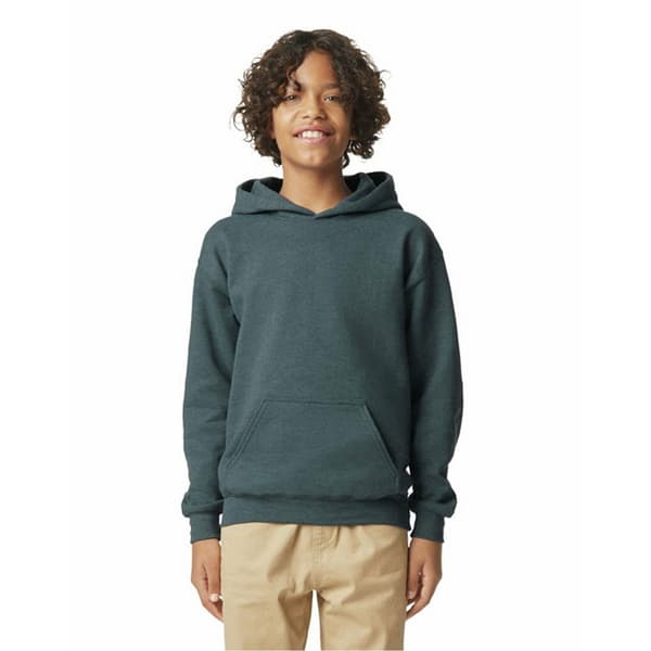 Gildan Childrens/Kids Softstyle Plain Midweight Hoodie