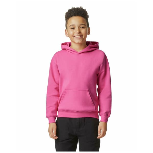 Gildan Childrens/Kids Softstyle Plain Midweight Hoodie