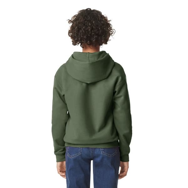Gildan Childrens/Kids Softstyle Plain Midweight Hoodie