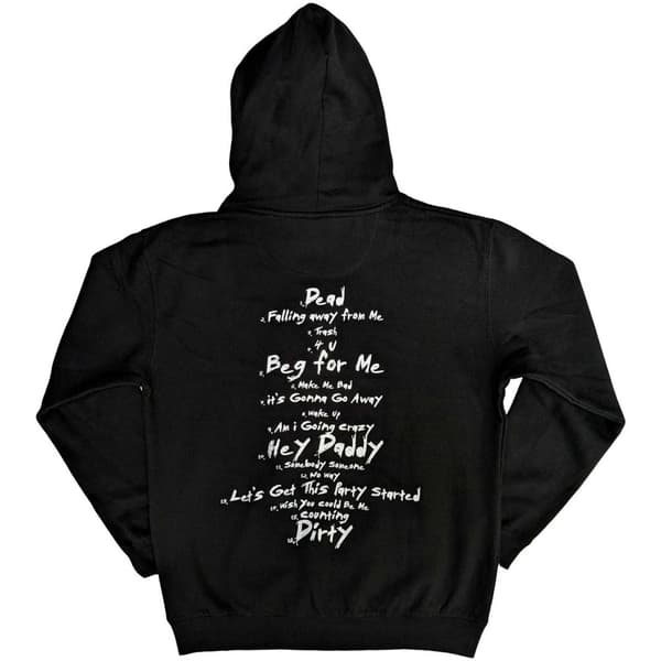 Korn Unisex Adult Issues Track List Hoodie