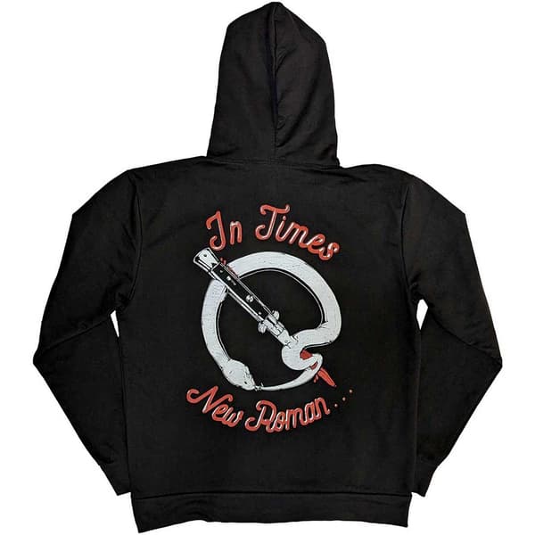 Queens Of The Stone Age Unisex Adult Snake Logo Hoodie