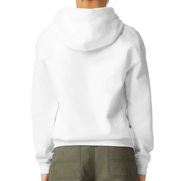 Gildan Barn/ungdomar Softstyle Ringspun Cotton Midweight Hoodie