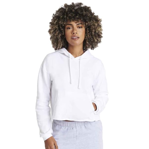 Awdis Dam/Lady Girlie Cropped Hoodie