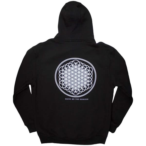 Bring Me The Horizon Unisex Adult Flower Of Life Hoodie