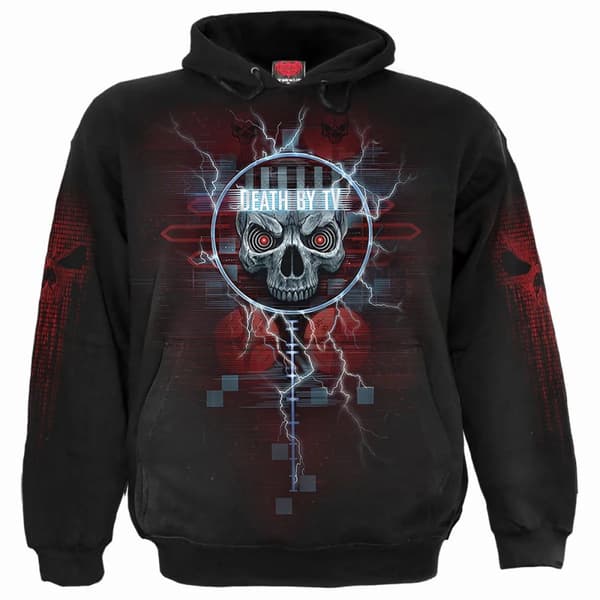 Spiral Direct Unisex Adult Death By Tv Hoodie