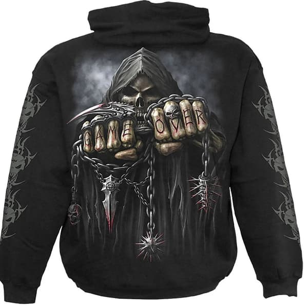 Spiral Direct Unisex Adult Game Over Hoodie