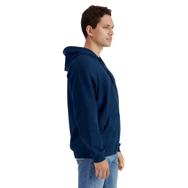 Gildan Mens Softstyle Fleece Midweight Full Zip Hoodie