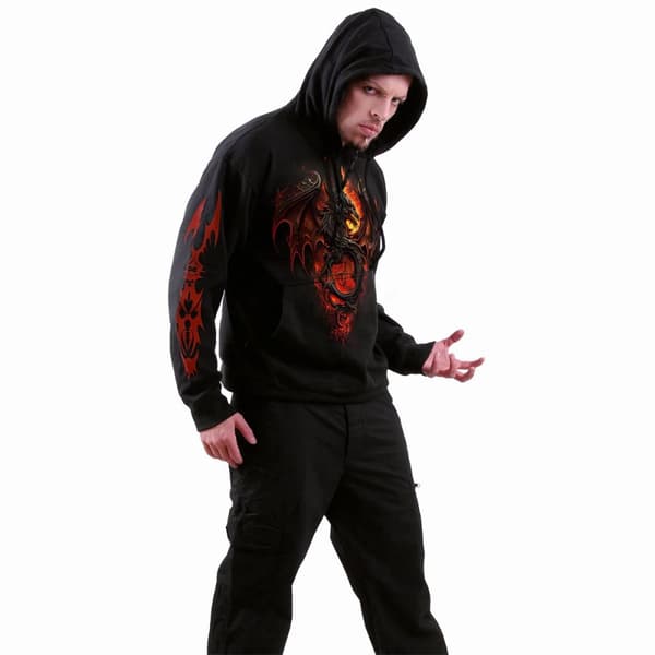 Spiral Direct Unisex vuxen Infernal Duel Hoodie