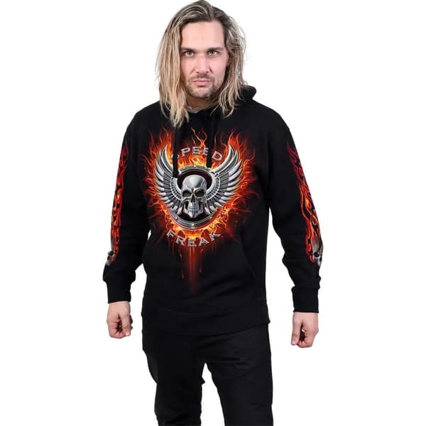Spiral Direct Unisex Adult Speed Freak Hoodie