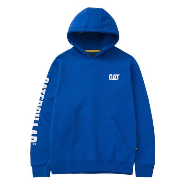 Caterpillar Mens Trademark Banner Hoodie