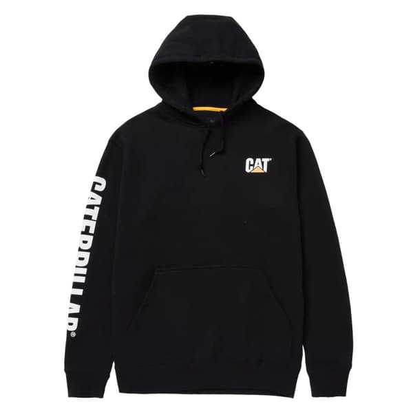 Caterpillar Mens Logo Hoodie Black 3XL Caterpillar Mens Logo Hoodie Black 3XL