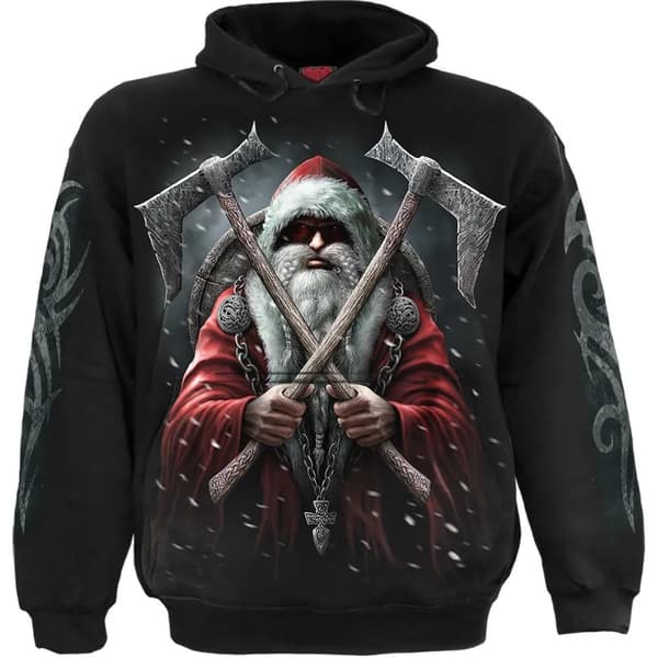 Spiral Direct Unisex vuxen Sleigher Hoodie Black S