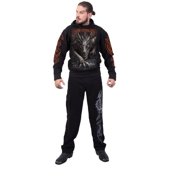 Spiral Direct Unisex Vuxen Majestic Draco Hoodie