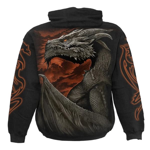 Spiral Direct Unisex Vuxen Majestic Draco Hoodie