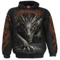 Miniatyrbild 1 av 3: Spiral Direct Unisex Vuxen Majestic Draco Hoodie