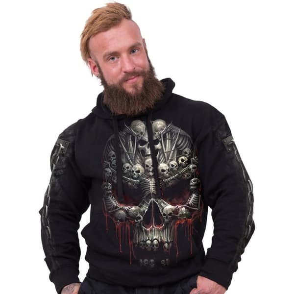 Spiral Direct Unisex Vuxen Death Bones Hoodie