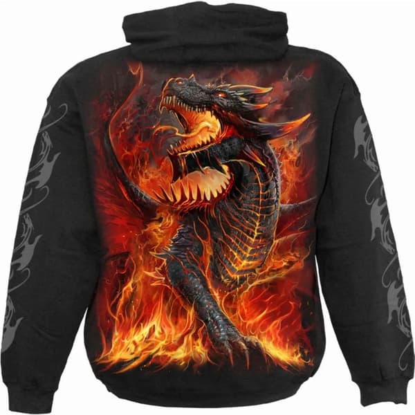 Spiral Direct Unisex vuxen Draconis Hoodie