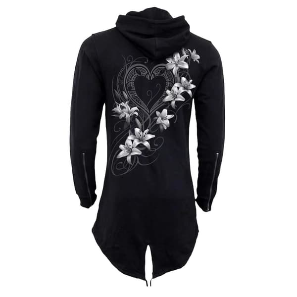Spiral Direct Dam/Ladies Pure Of Heart Hoodie med full dragkedja