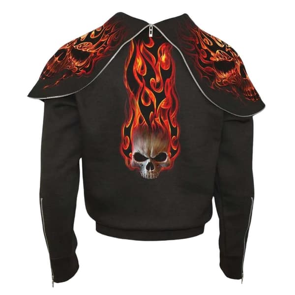 Spiral Direct Unisex Adult Skull Blast Hoodie