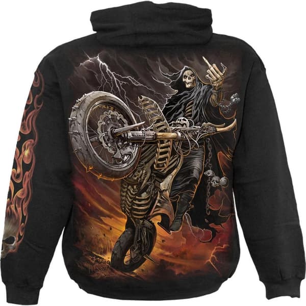 Spiral Direct Unisex Adult Bike Life Hoodie