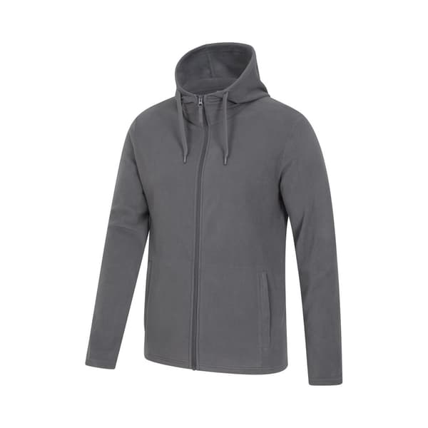 Mountain Warehouse Mens Camber Fleece Full Zip Hoodie