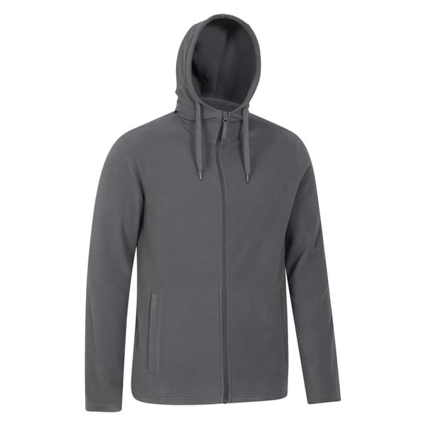 Mountain Warehouse Mens Camber Fleece Full Zip Hoodie