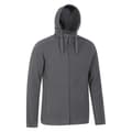 Pikkukuva 4 / 4: Mountain Warehouse Mens Camber Fleece Full Zip Hoodie