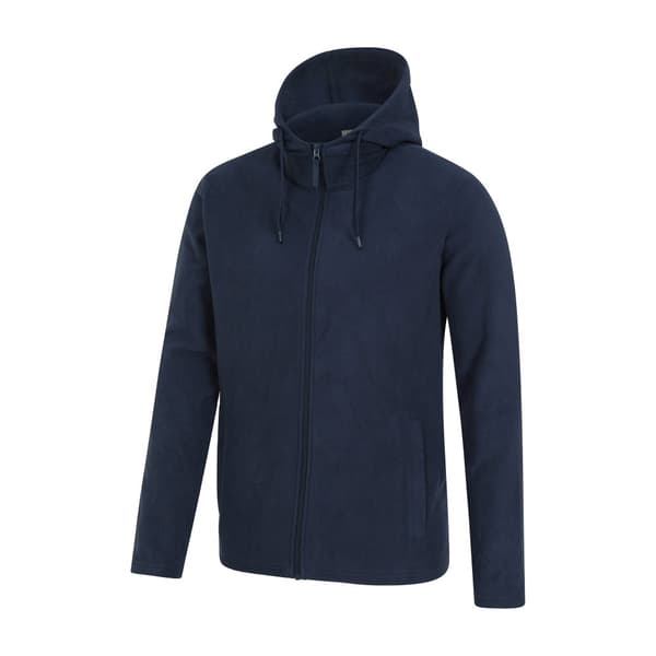 Mountain Warehouse Mens Camber Fleece Full Zip Hoodie