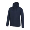 Pikkukuva 3 / 4: Mountain Warehouse Mens Camber Fleece Full Zip Hoodie