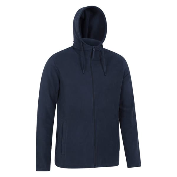 Mountain Warehouse Mens Camber Fleece Full Zip Hoodie
