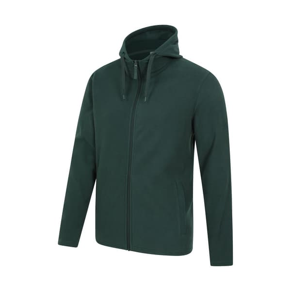 Mountain Warehouse Mens Camber Fleece Full Zip Hoodie