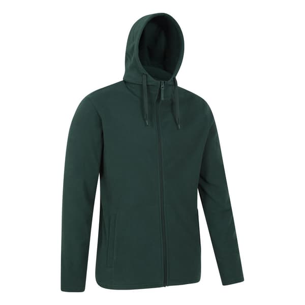 Mountain Warehouse Mens Camber Fleece Full Zip Hoodie