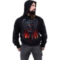 Miniatyrbild 3 av 3: Spiral Direct Unisex Vuxen Death Embers Hoodie